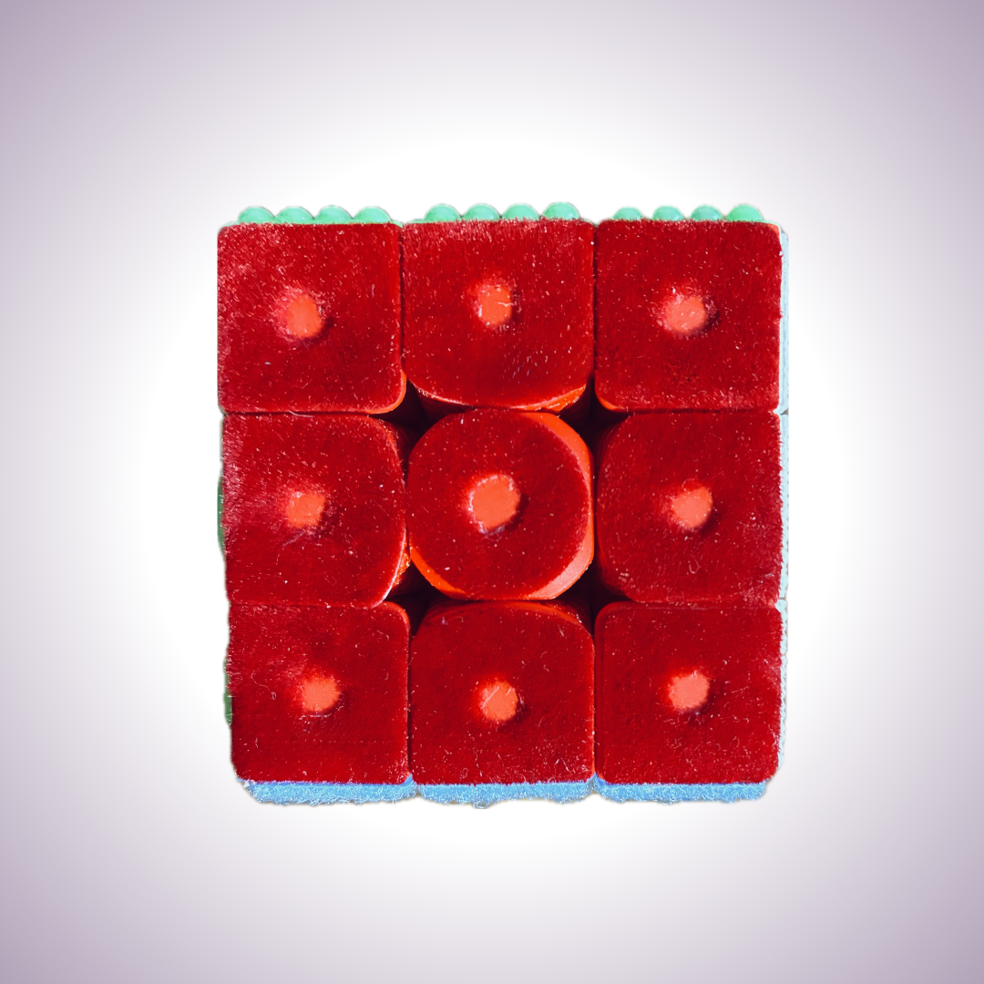 Texture Cube Monochrome- Tactile Magnetic Force Cube! (Tactile)