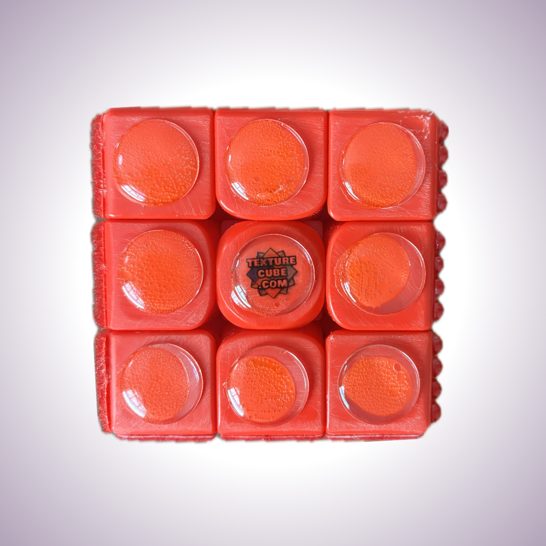 Texture Cube Monochrome- Tactile Magnetic Force Cube! (Tactile)