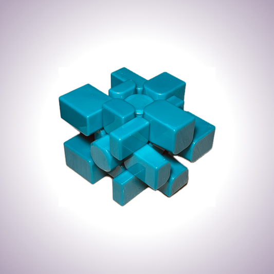 Flat Magnetic Mirror Cube