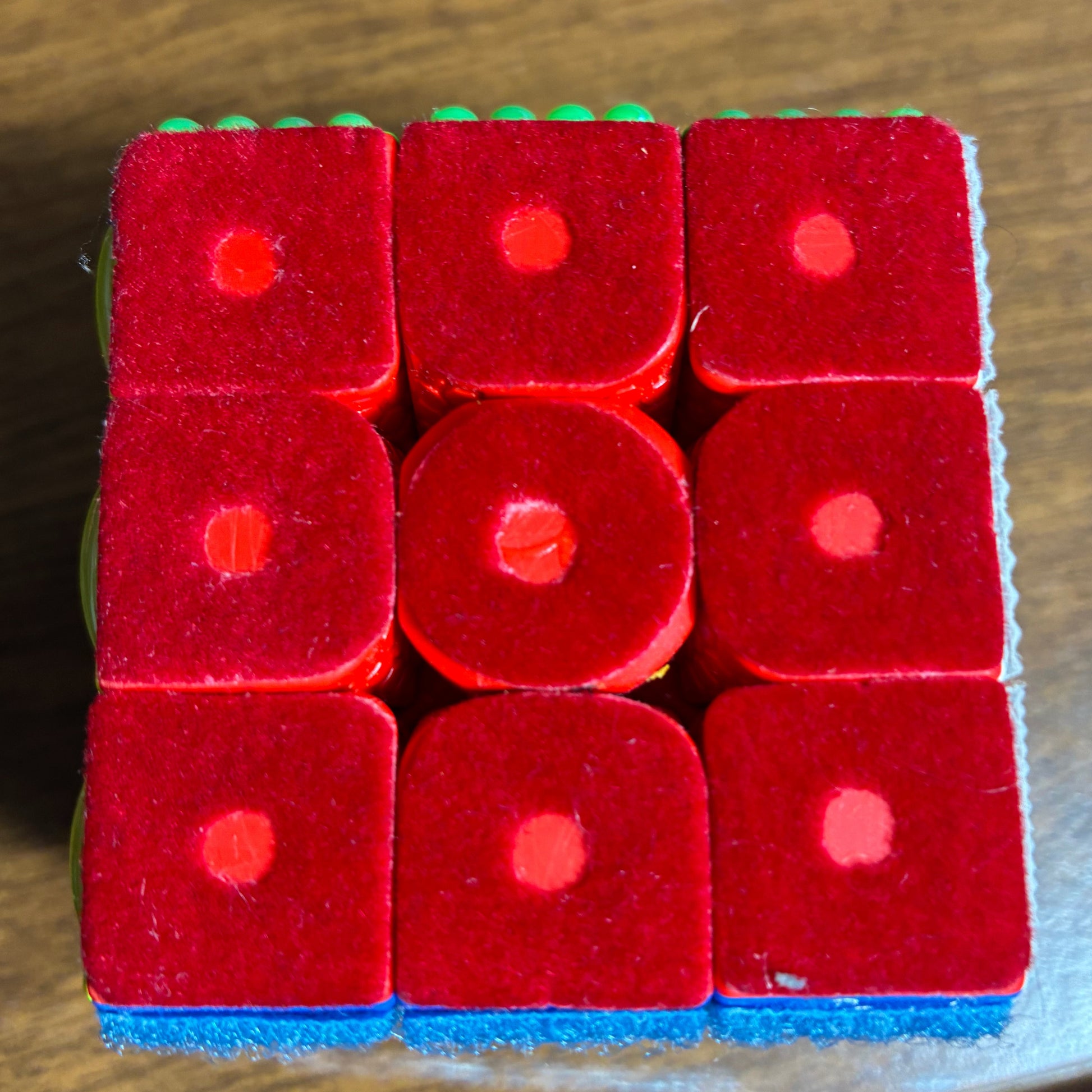 Close-up soft with circle punches